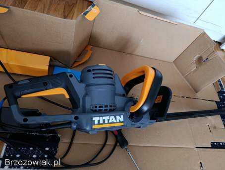 Nożyce do żywopłotu elektryczne Titan TTB823HDC 550W 50 cm