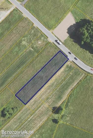 Widokowa działka budowlana -  20 arów,  Lutcza