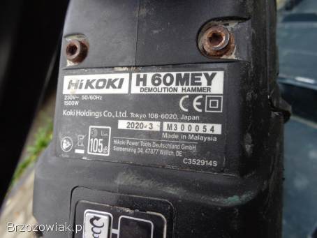 Młot wyburzeniowy HIKOKI H60 MEY