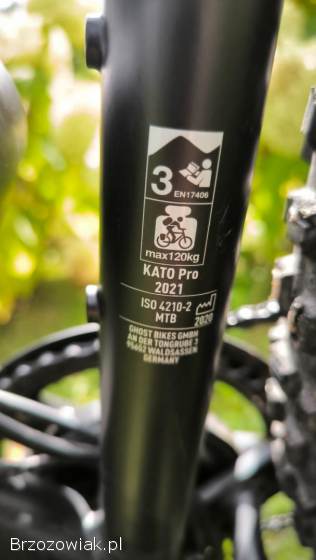 Rower GHOST KATO 29 PRO – MTB 29,  BAFANG 350 W,  BATERIA 840 Wh