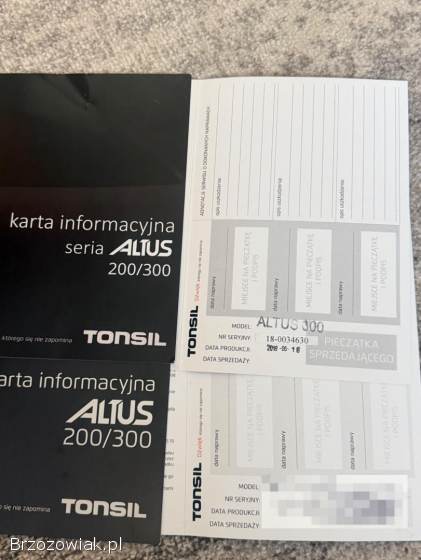 Kolumny podłogowe Altus 300 + kable do bi-wirre