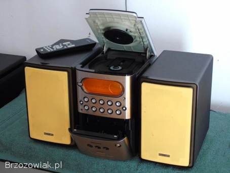 Sprawna wieża Philips MC-M250 pilot kolumny.  WYSYŁKA.