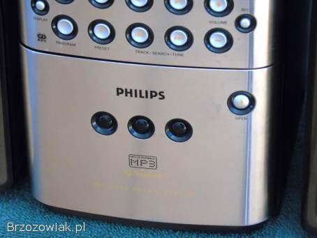 Sprawna wieża Philips MC-M250 pilot kolumny.  WYSYŁKA.