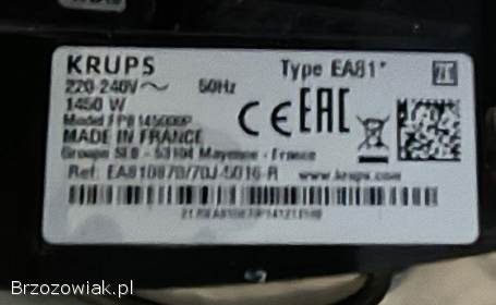 Ekspres do kawy automatyczny Krups EA81