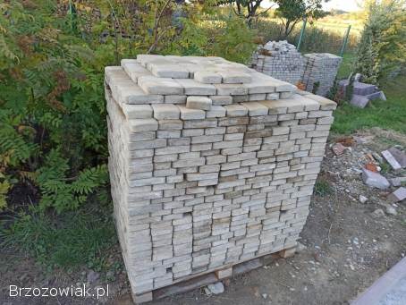 Kostka brukowa i palisada -  używana
