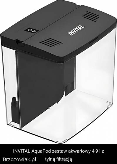 Akwarium Aquael AquaPod 4.  9l komplet