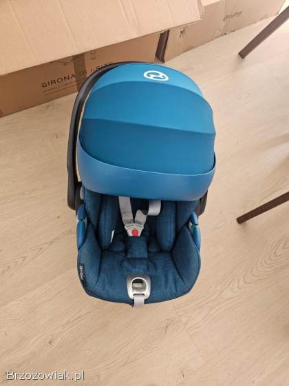 Fotelik Cybex Cloud Z2 + baza Z2 – Mountain Blue