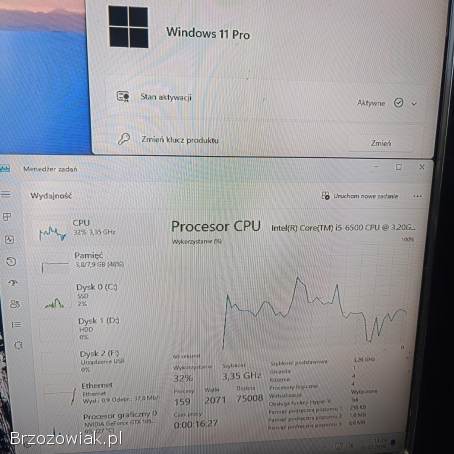 Komputer PC i5 SSD GTX