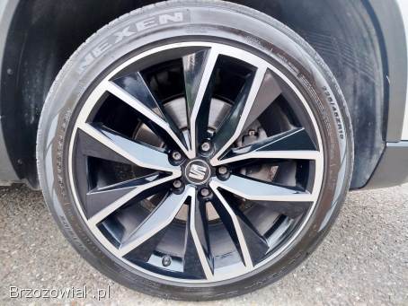 SEAT ATECA 2,  0TDI moc 150KM 4x4 kamera,  skóra,  navi,  FULL led,  4x4 2017