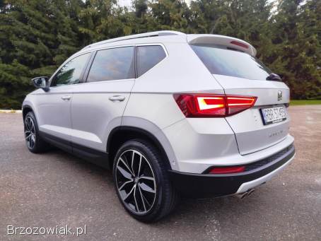 SEAT ATECA 2,  0TDI moc 150KM 4x4 kamera,  skóra,  navi,  FULL led,  4x4 2017