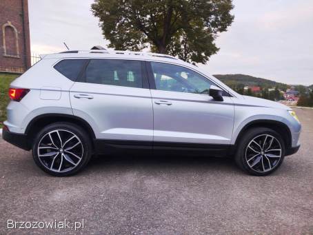 SEAT ATECA 2,  0TDI moc 150KM 4x4 kamera,  skóra,  navi,  FULL led,  4x4 2017
