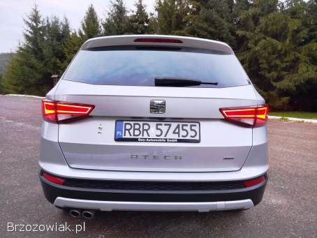 SEAT ATECA 2,  0TDI moc 150KM 4x4 kamera,  skóra,  navi,  FULL led,  4x4 2017