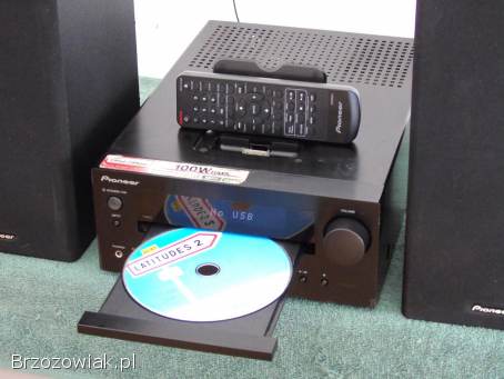 Wieża Pioneer pilot USB mp-3 CD RDS AUX kol.  WYSYŁKA