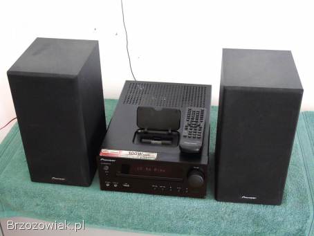 Wieża Pioneer pilot USB mp-3 CD RDS AUX kol.  WYSYŁKA