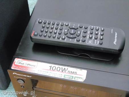 Wieża Pioneer pilot USB mp-3 CD RDS AUX kol.  WYSYŁKA