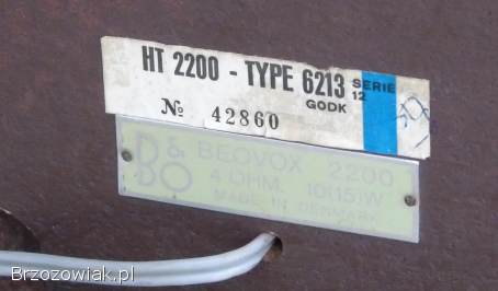 Głośniki Bang & Olufsen Beovox HT 2200,  typ 6213 Vintage.  WYSYŁKA