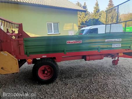 Rozrzutnik obornika jednoosiowy 2.  5t