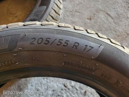 Opony Zimowe Michelin 205/55/17R 2szt