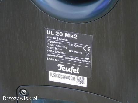 Kolumny Teufel UL-20 świetne monitory stereo.  WYSYŁKA