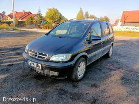 Opel Zafira 1.  8+lpg 03r 7os 2003