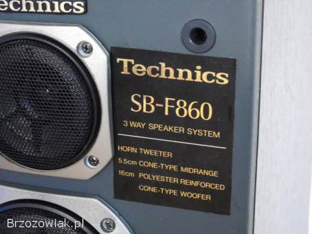 Kolumny Technics SB-F860.  2 x 120 wat 8 ohm.  DOSTAWA.
