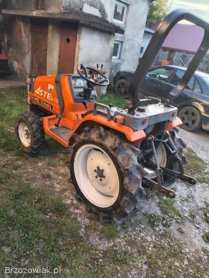 Traktorek 4x4 Kubota Aste A-19 Hinomoto CX19 pług do sniegu