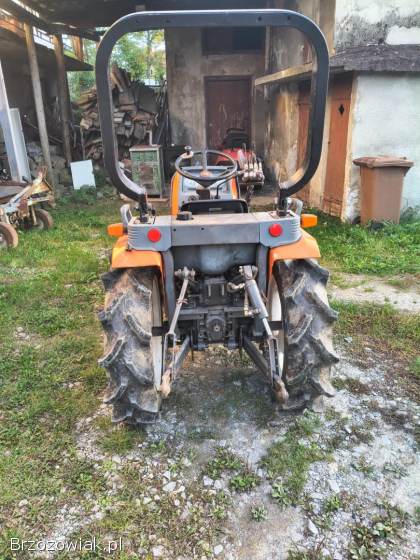 Traktorek 4x4 Kubota Aste A-19 Hinomoto CX19 pług do sniegu