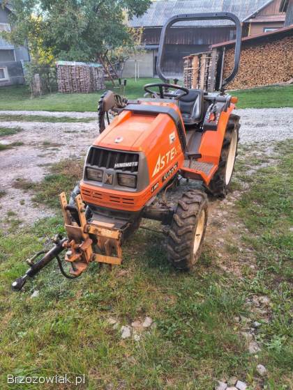Traktorek 4x4 Kubota Aste A-19 Hinomoto CX19 pług do sniegu