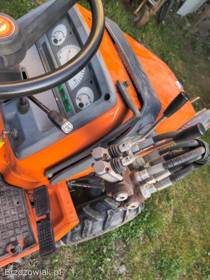 Traktorek 4x4 Kubota Aste A-19 Hinomoto CX19 pług do sniegu