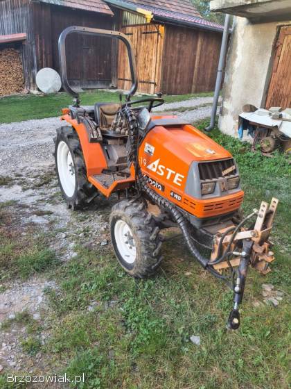 Traktorek 4x4 Kubota Aste A-19 Hinomoto CX19 pług do sniegu