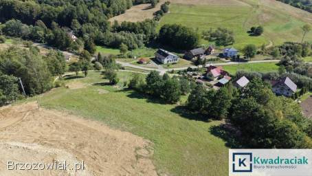 Widokowe działki z WZ.  Huta poręby gm.  Nozdrzec