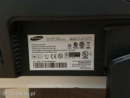 Sprzedam monitor Samsung LS22MYLKF/EDC
