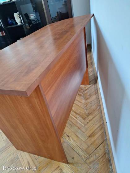 Lada recepcyjna / biurowa w kolorze calvados 184 cm