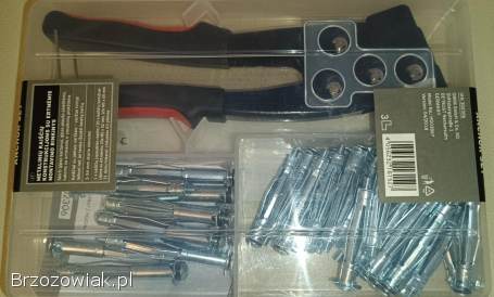 Powerfix Profi Hollow Wall Anchor Set (zestaw montażowy -  metalowe kołki)
