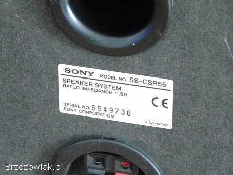 Kolumny Sony SS-CSP55 sprawne 8ohm.  DOSTAWA