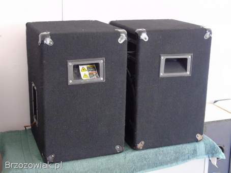 Kolumny estradowe Omnitronic 2x 400 wat.  sprawne.  DOSTAWA.