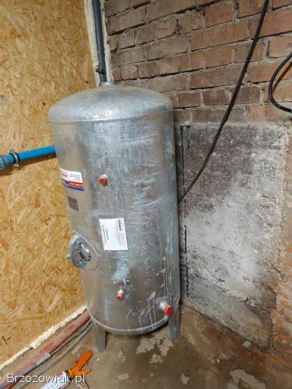 HYDROFOR ZBIORNIK BANIAK ZASOBNIK OCYNKOWANY DO WODY SOLIDNY 300L + OSPRZĘT