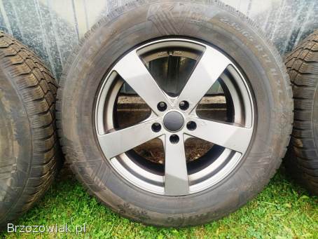 Koła zimowe audi Q5 235/65R17 5x112 opony 2023rok 4x6-7mm