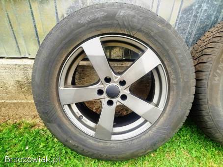 Koła zimowe audi Q5 235/65R17 5x112 opony 2023rok 4x6-7mm