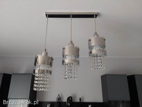 Komplet lamp żyrandole i kinkiety