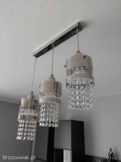 Komplet lamp żyrandole i kinkiety