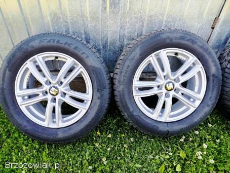 Koła zimowe Seat Ateca 5x112 alufegi opony 215/60 R16 7mm 2024r