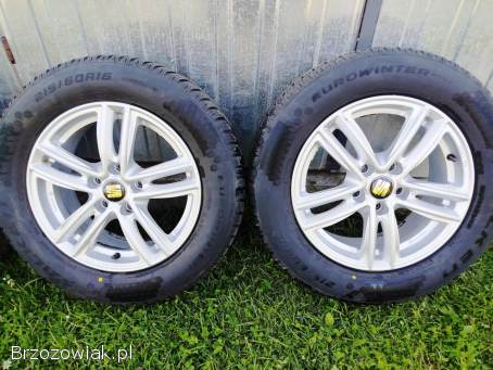 Koła zimowe Seat Ateca 5x112 alufegi opony 215/60 R16 7mm 2024r