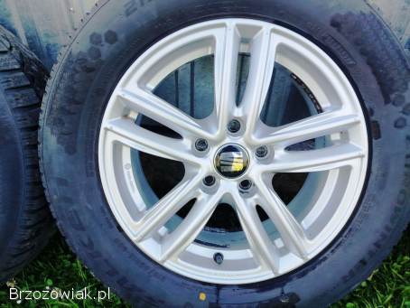 Koła zimowe Seat Ateca 5x112 alufegi opony 215/60 R16 7mm 2024r